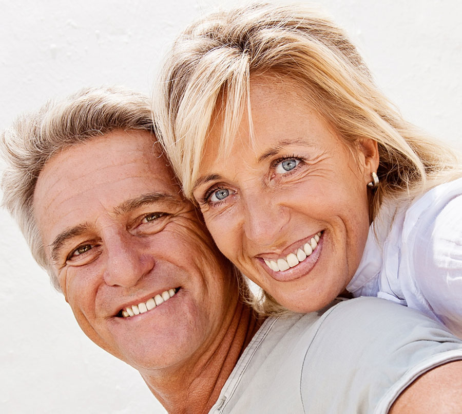 Senior Couple Smiling